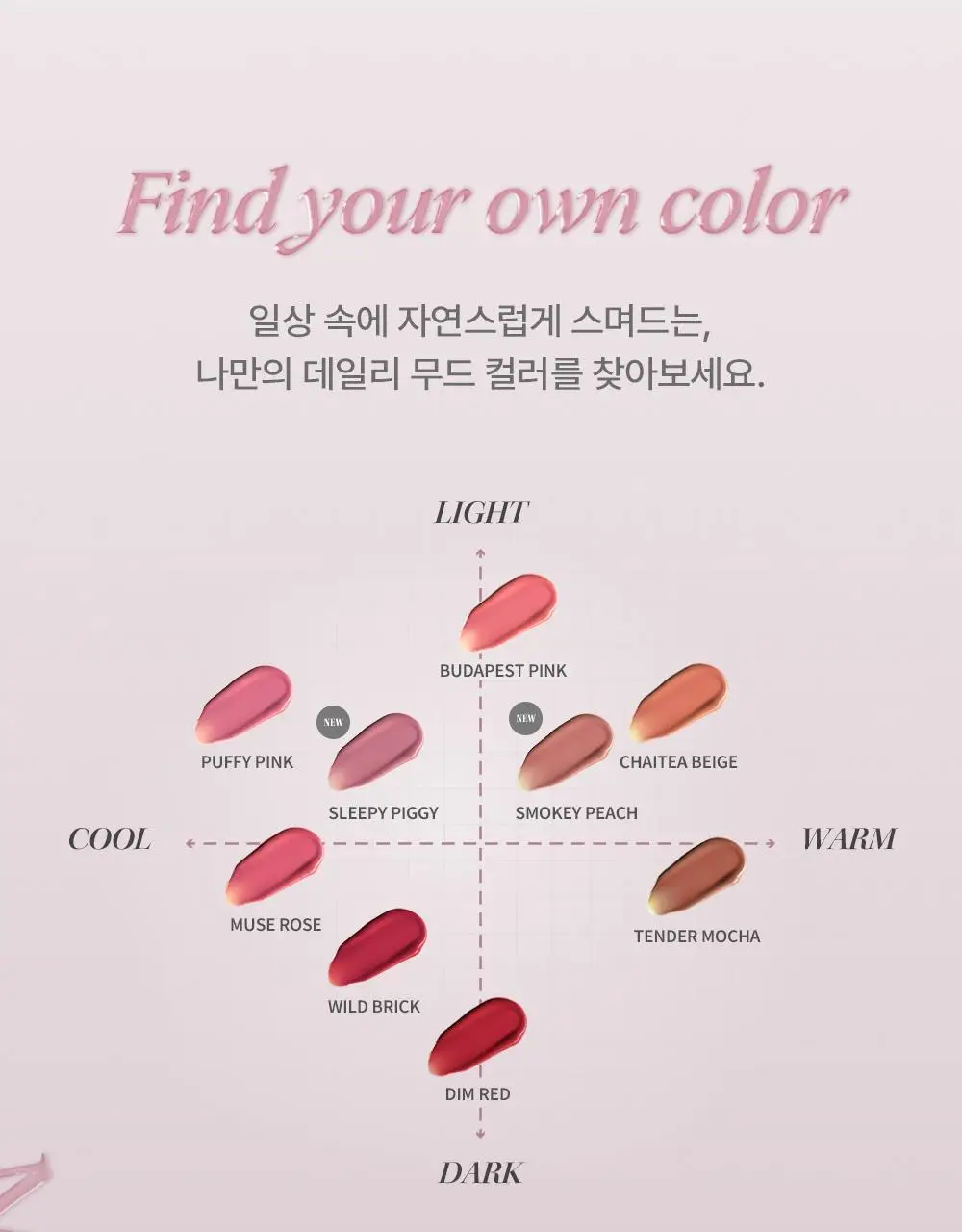 [NEW 컬러] 오헤이오 무드 인첸트 글로우 틴트 5ml 6 colors 택1 상세페이지 9